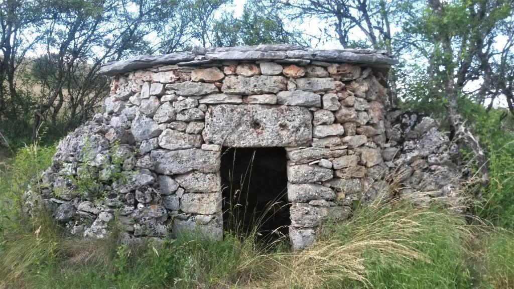 Ouvrages patrimoine de pays - Cabane de cantonnier, Lozère