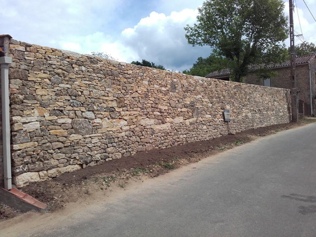 Cloture et soutènement Cales, Murmuret