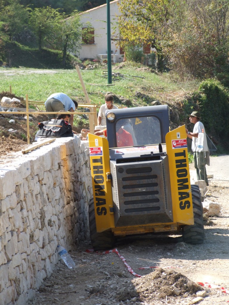 Techniques pierre sèche - évolutions sur les chantiers